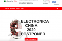  ELECTRONICA CHINA 2020, MMI ANNOUNCED OFFICIALLY POSTPONED